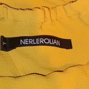 Nerlerolian strap dress yellow